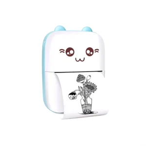 Imprimante Thermique Portable Bluetooth Mini Cat Pocket Printer