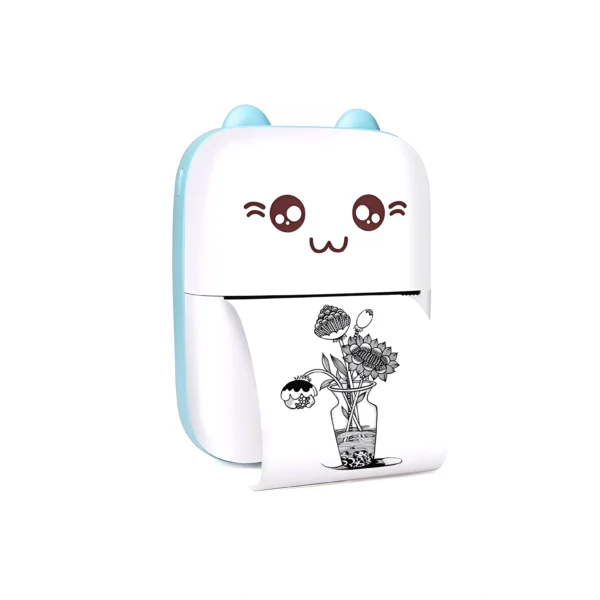 Imprimante Thermique Portable Bluetooth Mini Cat Pocket Printer