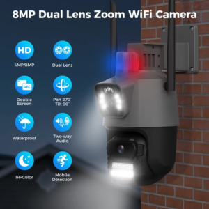 Camera Double Lens wifi  Mipvision 6MP×2